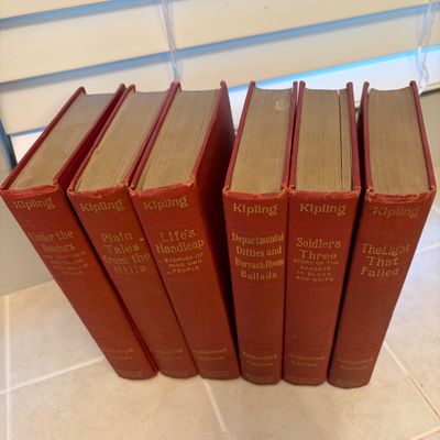 Rudyard Kipling, Shakespeare and More Antique Books (O-BC)