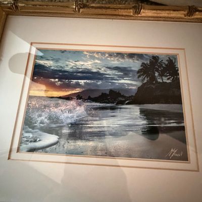 Signed “Splashes of Light”, “Atlantic Wave, Aran Islands” and More Art (GB-BC)