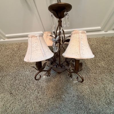 Small Bronze Chandelier (LR-BC)