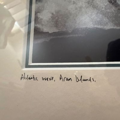 Signed “Splashes of Light”, “Atlantic Wave, Aran Islands” and More Art (GB-BC)