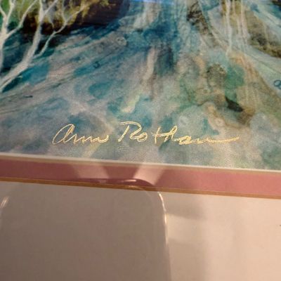 “Virgin Forest” Signed Print by Ann L Rothan (O-BC)