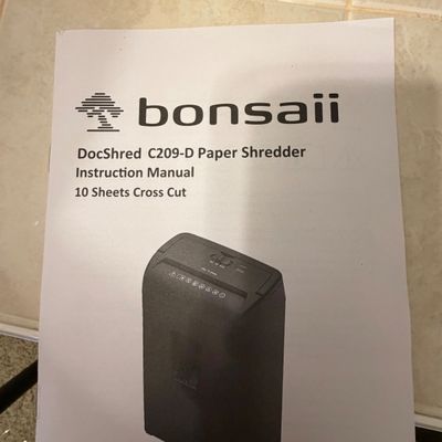 Canon Printer and Bonsaii Shredder (O-BC)