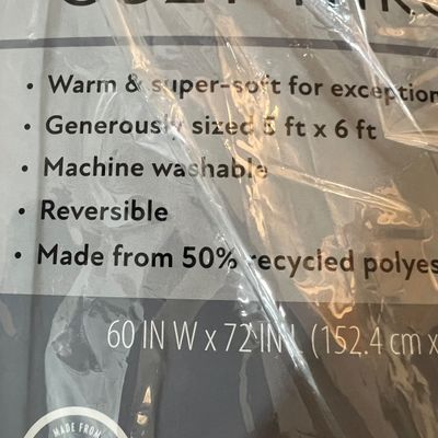 Cozy Blankets & Wearable Throws (P-RG)