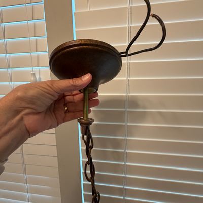 Small Bronze Chandelier (LR-BC)