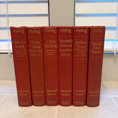Rudyard Kipling, Shakespeare and More Antique Books (O-BC)
