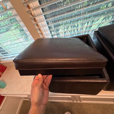 Two Footstool Storage Cubes (O-BC)