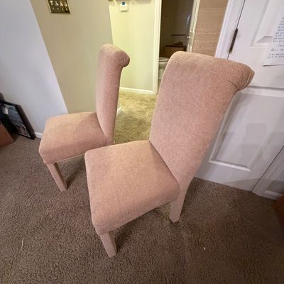 Two Parsons Style Chairs (P-BC)