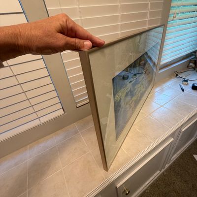 Signed “Reflections” Print by V. Punkhiser (LR-BC)