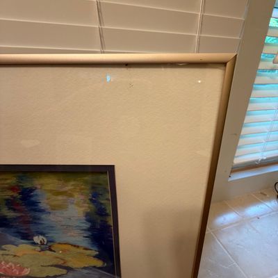 Signed “Reflections” Print by V. Punkhiser (LR-BC)