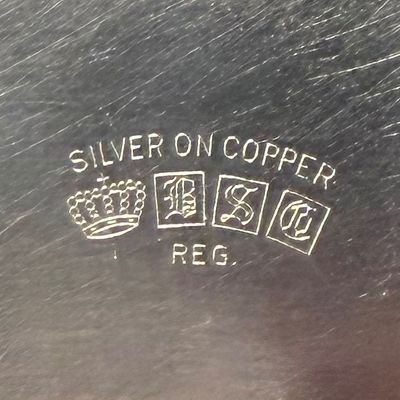 Seven Piece Silver Plated Tea Service (O-BC)