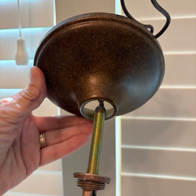 Small Bronze Chandelier (LR-BC)