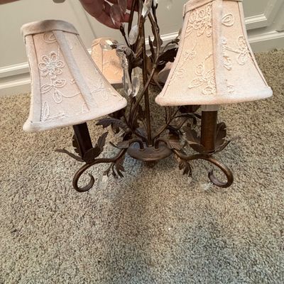 Small Bronze Chandelier (LR-BC)