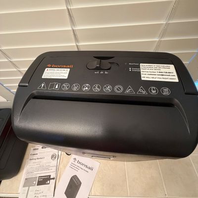 Canon Printer and Bonsaii Shredder (O-BC)