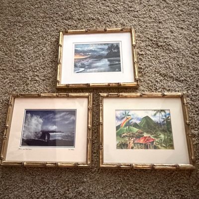 Signed “Splashes of Light”, “Atlantic Wave, Aran Islands” and More Art (GB-BC)