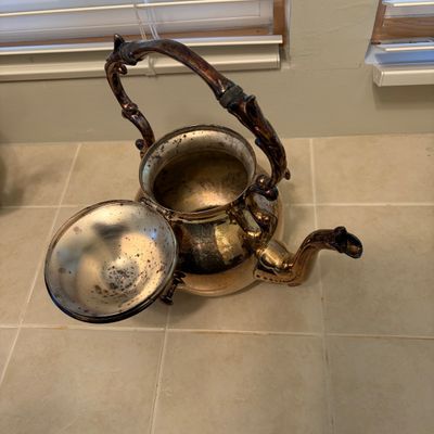 Seven Piece Silver Plated Tea Service (O-BC)
