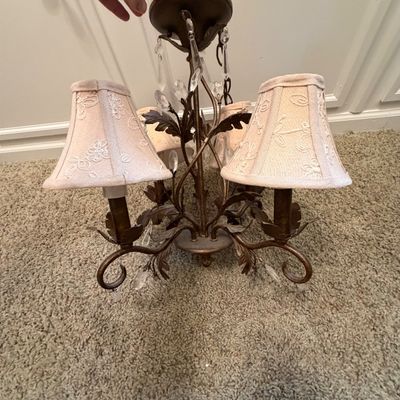 Small Bronze Chandelier (LR-BC)