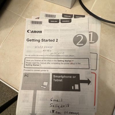 Canon Printer and Bonsaii Shredder (O-BC)