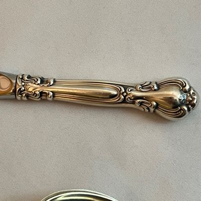 Sterling Gorham ‘Chantilly’ Flatware for 8+ Person (DR-RG)