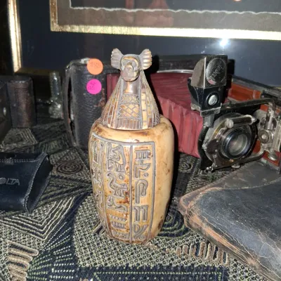Hapy Egyptian Canopic Jar