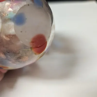 Decorative Glass Ornaments, Vase, & Glass