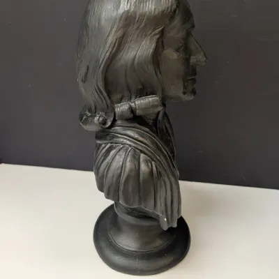 John Wesley Bust Scott Stearman Sculpture