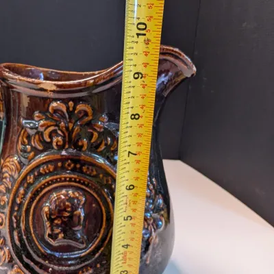Various Pottery & Glass Decor (All the pieces have a crack or chips) See All Pictures