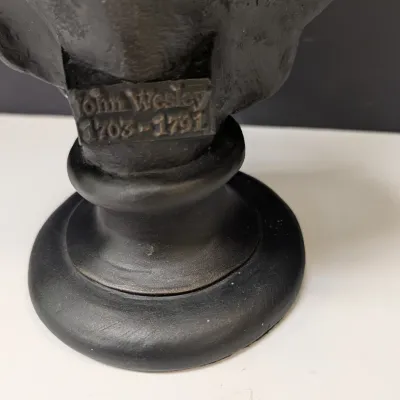 John Wesley Bust Scott Stearman Sculpture