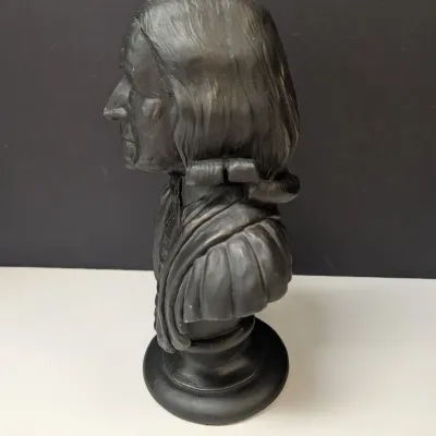 John Wesley Bust Scott Stearman Sculpture