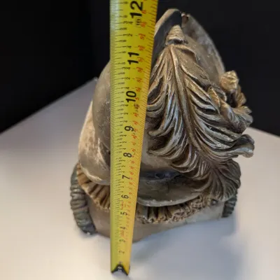 Various Pottery & Glass Decor (All the pieces have a crack or chips) See All Pictures