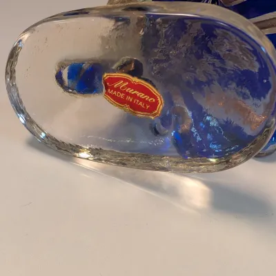 Murano Art Glass Angel Candle Holder