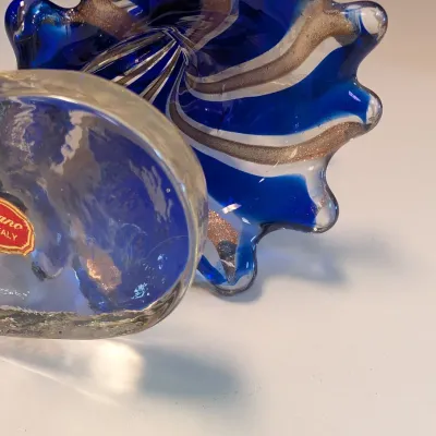 Murano Art Glass Angel Candle Holder