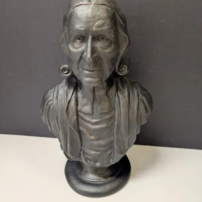 John Wesley Bust Scott Stearman Sculpture