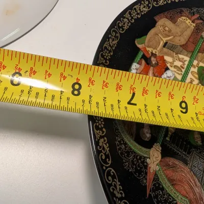 Bradex Russian Bradford Exchange Porcelain Plates Featuring Russian Folk Art & Fairy Tales #3
