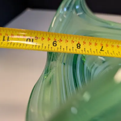 Various Pottery & Glass Decor (All the pieces have a crack or chips) See All Pictures