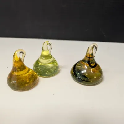 Decorative Glass Ornaments, Vase, & Glass