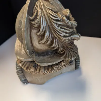 Various Pottery & Glass Decor (All the pieces have a crack or chips) See All Pictures