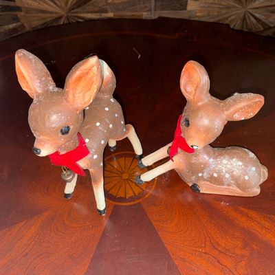 Sale Photo Thumbnail #227: Resin Reindeer MCM inspired