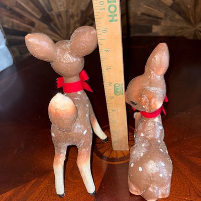Sale Photo Thumbnail #230: Resin Reindeer MCM inspired