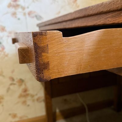 LOT 33: Antique/Vintage Wood Desk