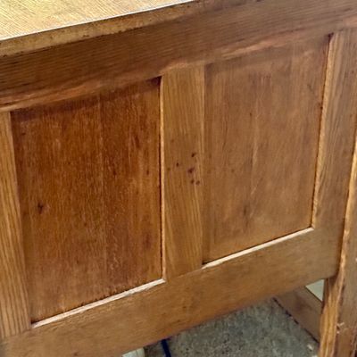 LOT 33: Antique/Vintage Wood Desk