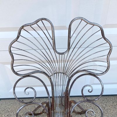 LOT 89: Unique Find - Metal Butterfly Chair