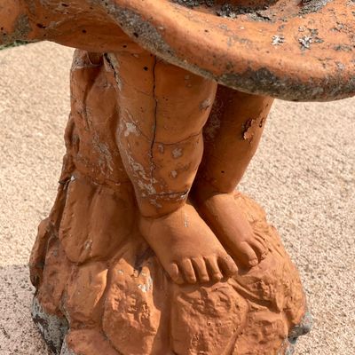 LOT 76: Four Garden / Outdoor Concrete Statues