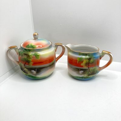 LOT 103: Beautiful Collection of Hand Painted Porcelain / China - Limoges, Nippon, Noritake Japan and More