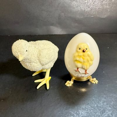 LOT 110: Vintage Easter Bunnies and Chicks by Goebel, Lefton Napco and More