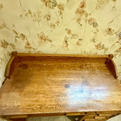 LOT 33: Antique/Vintage Wood Desk
