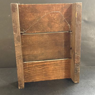 LOT 130: Vintage Advertisement Replicas on Tin and Wood