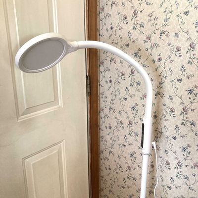 LOT 177: Ott Style Floor Light / Lamp with Adjustable Dimmer and Warm to Cool White Settings
