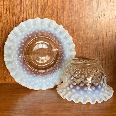 LOT 104: Vintage French / Victorian Style Hand Painted Decor - Silesia Germany Bowl and More