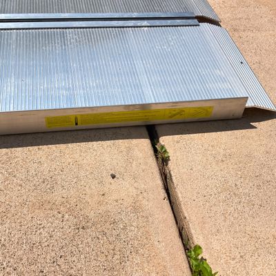 LOT 55: EZ-ACCESS Utility / Home Folding Portable Ramp