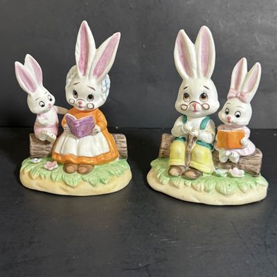 LOT 110: Vintage Easter Bunnies and Chicks by Goebel, Lefton Napco and More